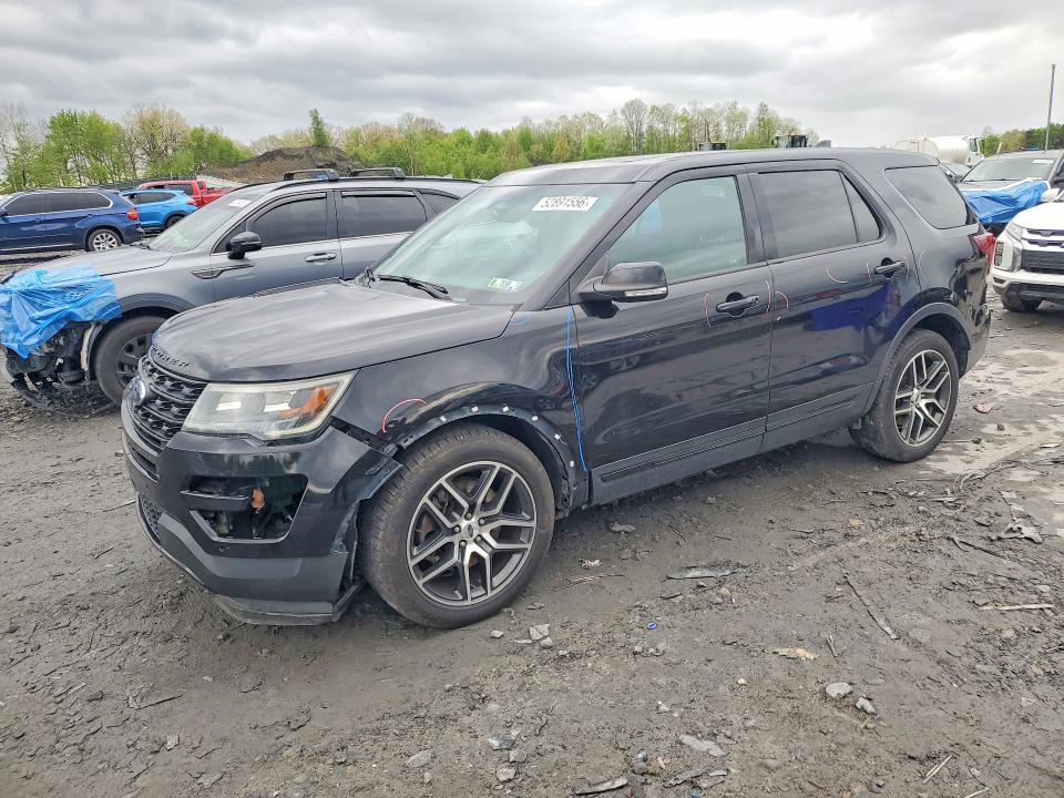 52891556 :رقم المزاد ، 1FM5K8GTXGGC29524 vin ، 2016 Ford Explorer مزاد بيع