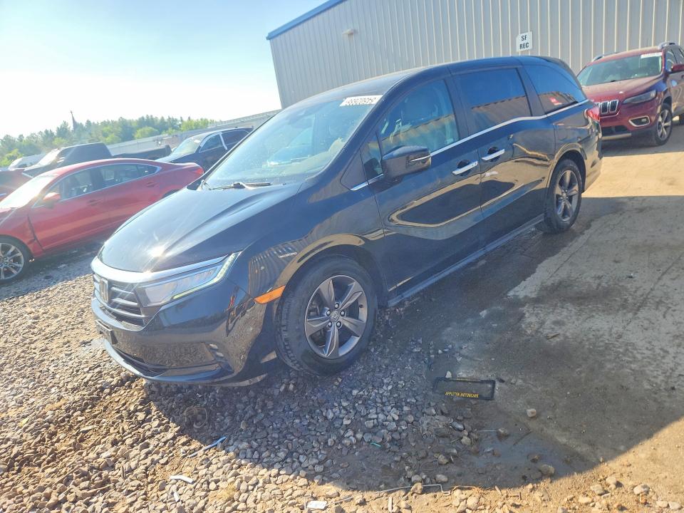 54502686 :رقم المزاد ، 5FNRL6H50NB022543 vin ، 2022 Honda Odyssey مزاد بيع