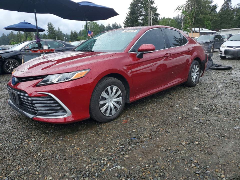 53059326 :رقم المزاد ، 4T1H31AK6NU587137 vin ، 2022 Toyota Camry مزاد بيع