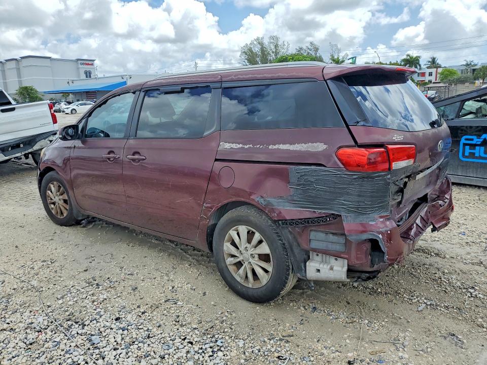 2015 Kia Sedona მანქანა იყიდება აუქციონზე, vin: KNDMB5C17F6059758, აუქციონის ნომერი: 54396436