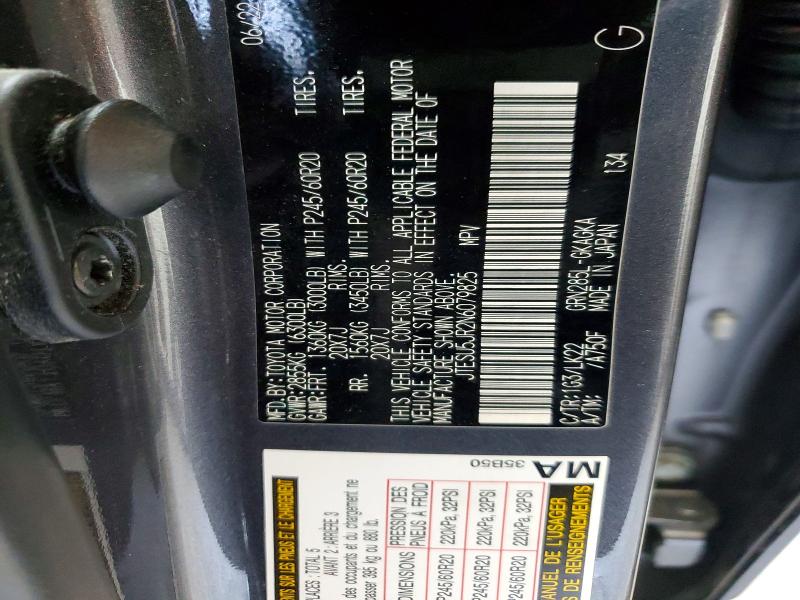 Продажа на аукционе авто 2022 Toyota 4runner, vin: JTESU5JR2N6079825, номер лота: 53376306
