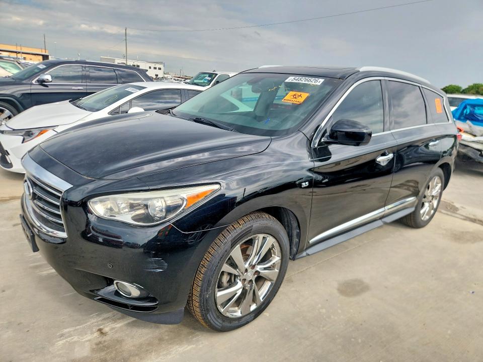 54826626 :رقم المزاد ، 5N1AL0MMXFC507385 vin ، 2015 Infiniti Qx60 مزاد بيع
