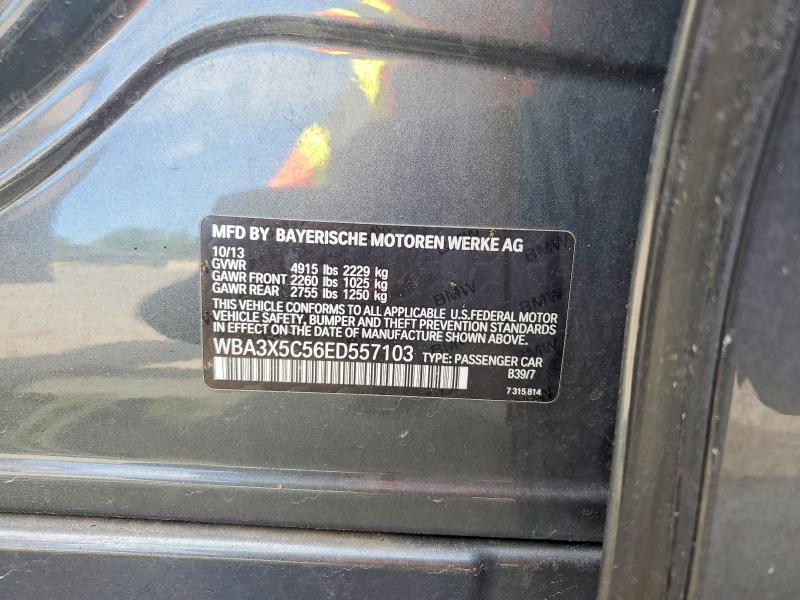 2014 Bmw 328 მანქანა იყიდება აუქციონზე, vin: WBA3X5C56ED557103, აუქციონის ნომერი: 55529496