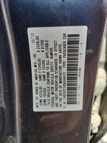 Продажа на аукционе авто 2013 Honda Accord, vin: 1HGCR2F3XDA044573, номер лота: 54252546