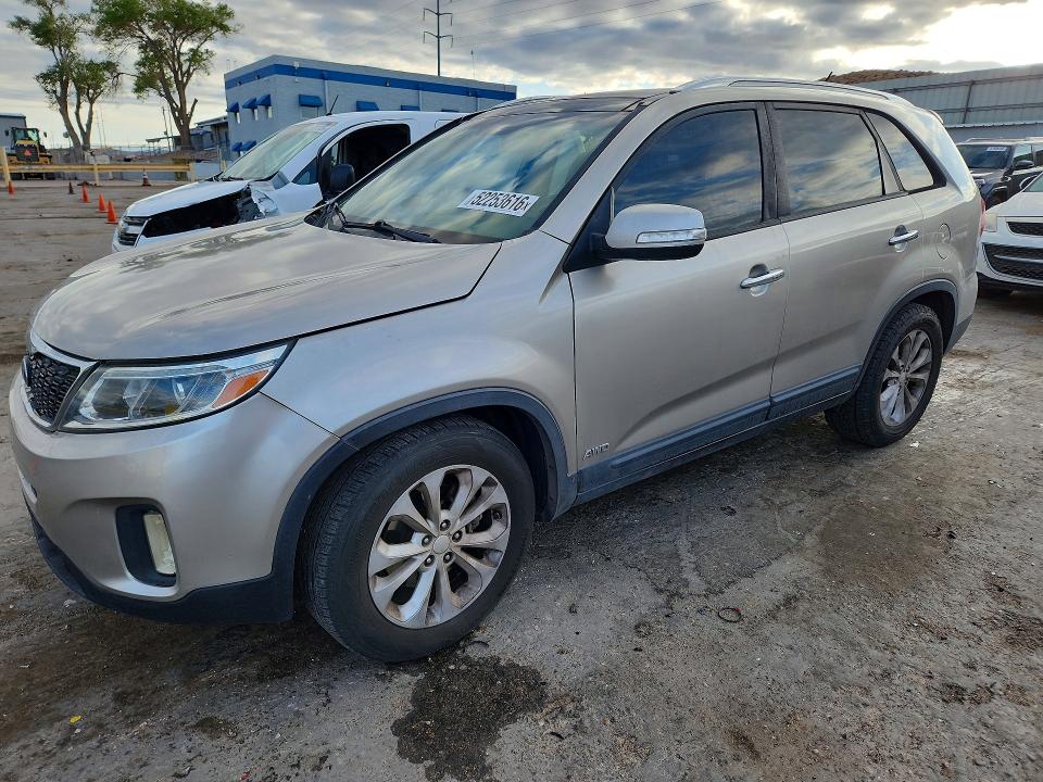 52253616 :رقم المزاد ، 5XYKUDA72EG536837 vin ، 2014 Kia Sorento مزاد بيع
