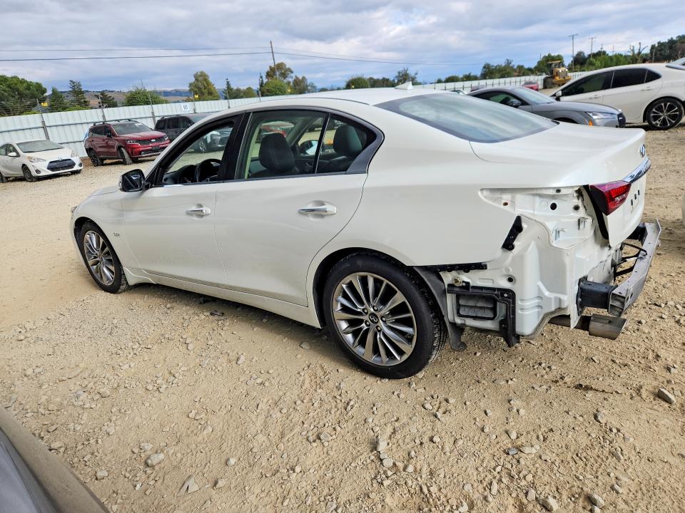 51969526 :رقم المزاد ، JN1EV7AP8JM352509 vin ، 2018 Infiniti Q50 مزاد بيع