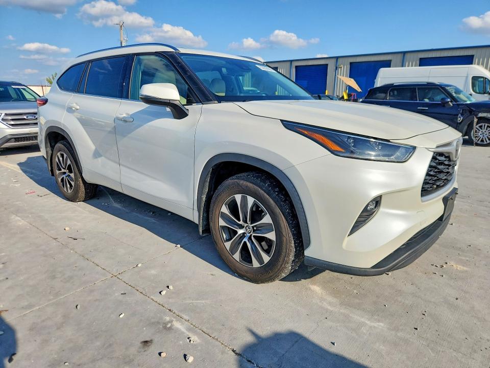 53936666 :رقم المزاد ، 5TDGZRAH4MS043286 vin ، 2021 Toyota Highlander مزاد بيع