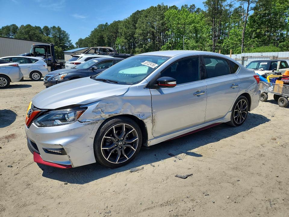 2019 Nissan Sentra მანქანა იყიდება აუქციონზე, vin: 3N1CB7APXKY437091, აუქციონის ნომერი: 53722416