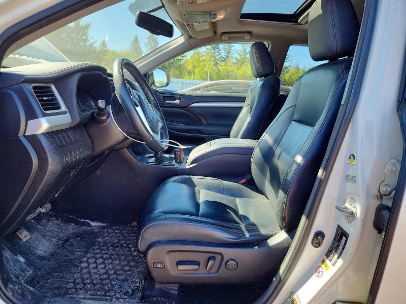 2015 Toyota Highlander მანქანა იყიდება აუქციონზე, vin: 5TDJKRFH4FS092395, აუქციონის ნომერი: 53591456