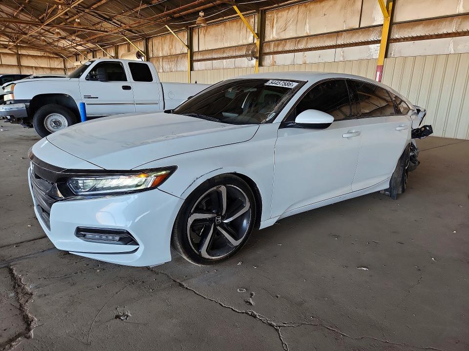 2018 Honda Accord მანქანა იყიდება აუქციონზე, vin: 1HGCV1F34JA265765, აუქციონის ნომერი: 54457586