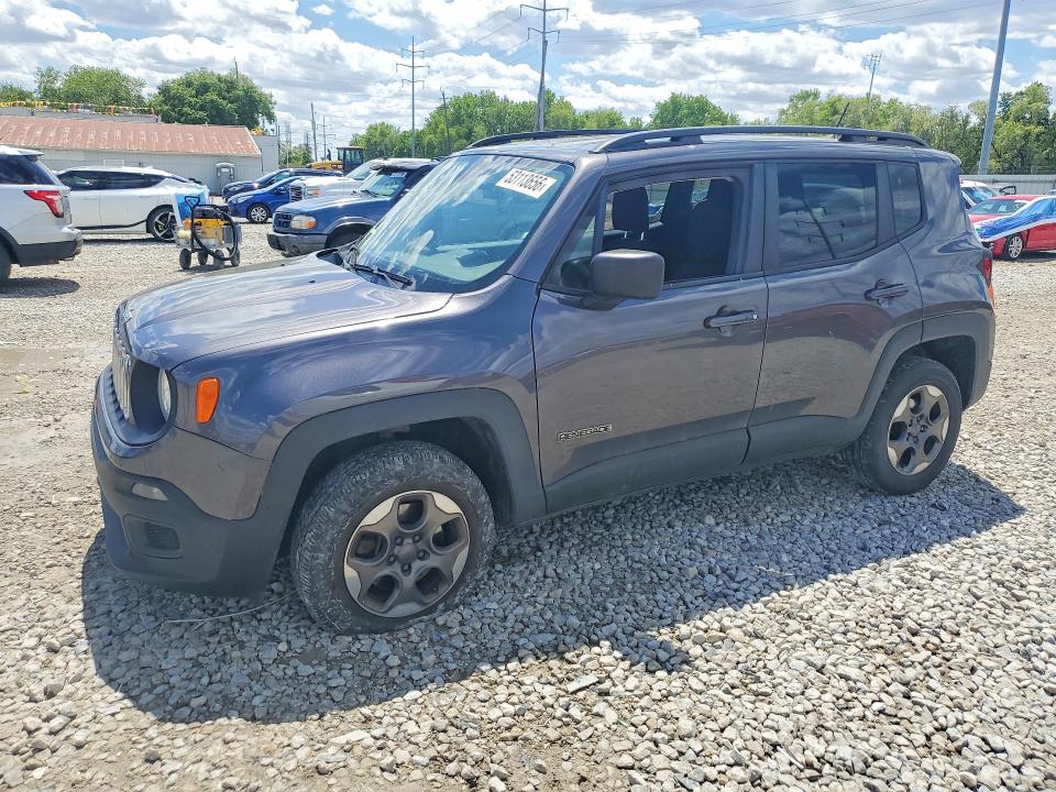 Aukcja sprzedaży 2017 Jeep Renegade, vin: ZACCJBAB7HPF27464, numer aukcji: 53113656
