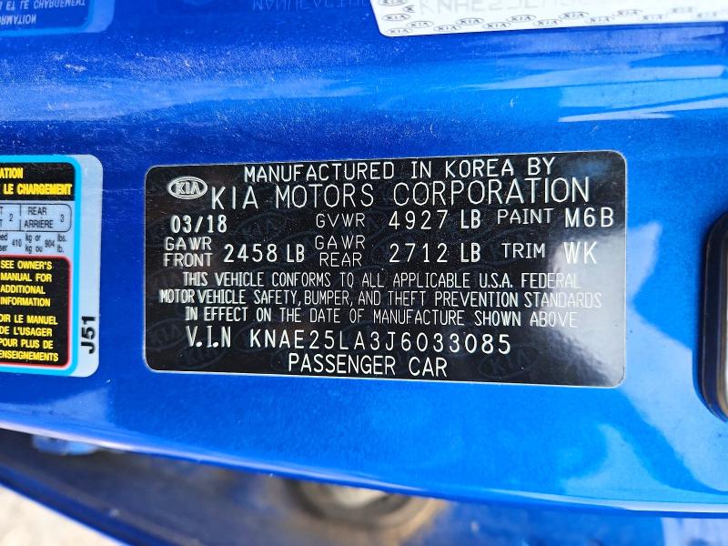 54204176 :رقم المزاد ، KNAE25LA3J6033085 vin ، 2018 Kia Stinger مزاد بيع