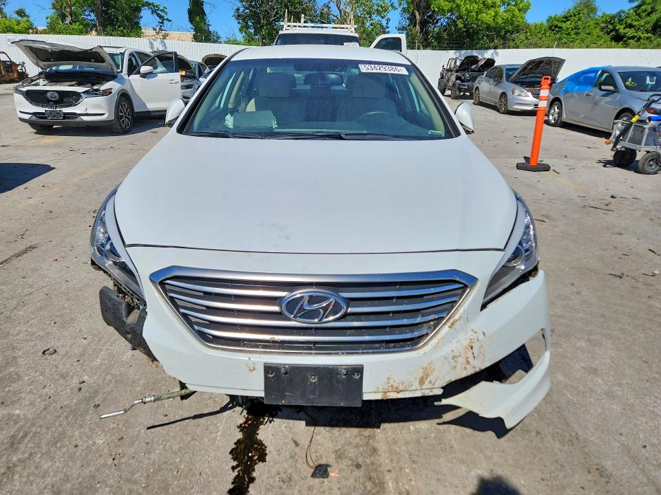 2015 Hyundai Sonata მანქანა იყიდება აუქციონზე, vin: 5NPE24AF9FH160352, აუქციონის ნომერი: 53429386