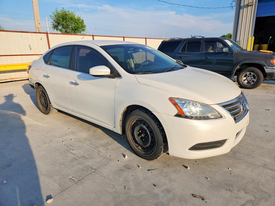 2013 Nissan Sentra მანქანა იყიდება აუქციონზე, vin: 3N1AB7APXDL799591, აუქციონის ნომერი: 54553846