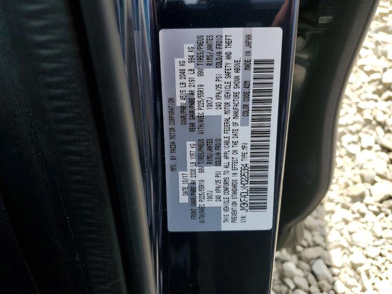 Продаж на аукціоні авто 2017 Mazda Cx-5, vin: JM3KFADLXH0225384, номер лоту: 52268576