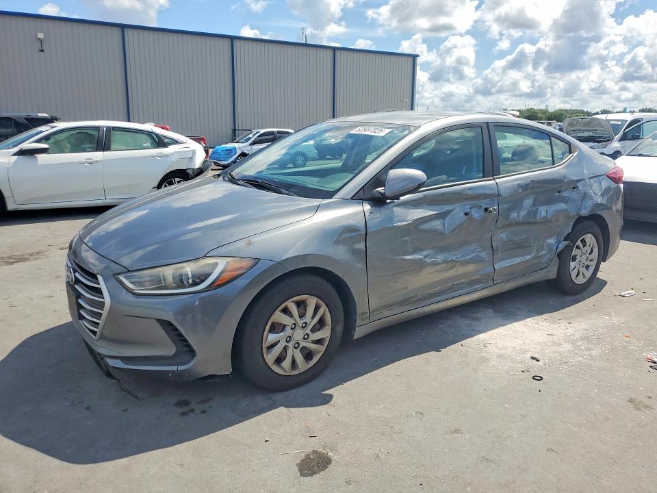 2017 Hyundai Elantra მანქანა იყიდება აუქციონზე, vin: KMHD74LF7HU067909, აუქციონის ნომერი: 53987026