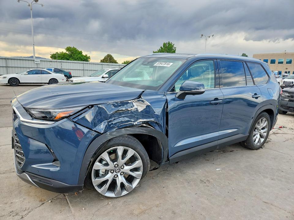 Продаж на аукціоні авто 2024 Toyota Grand Highlander Hybrid, vin: 5TDACAB52RS014423, номер лоту: 53947816