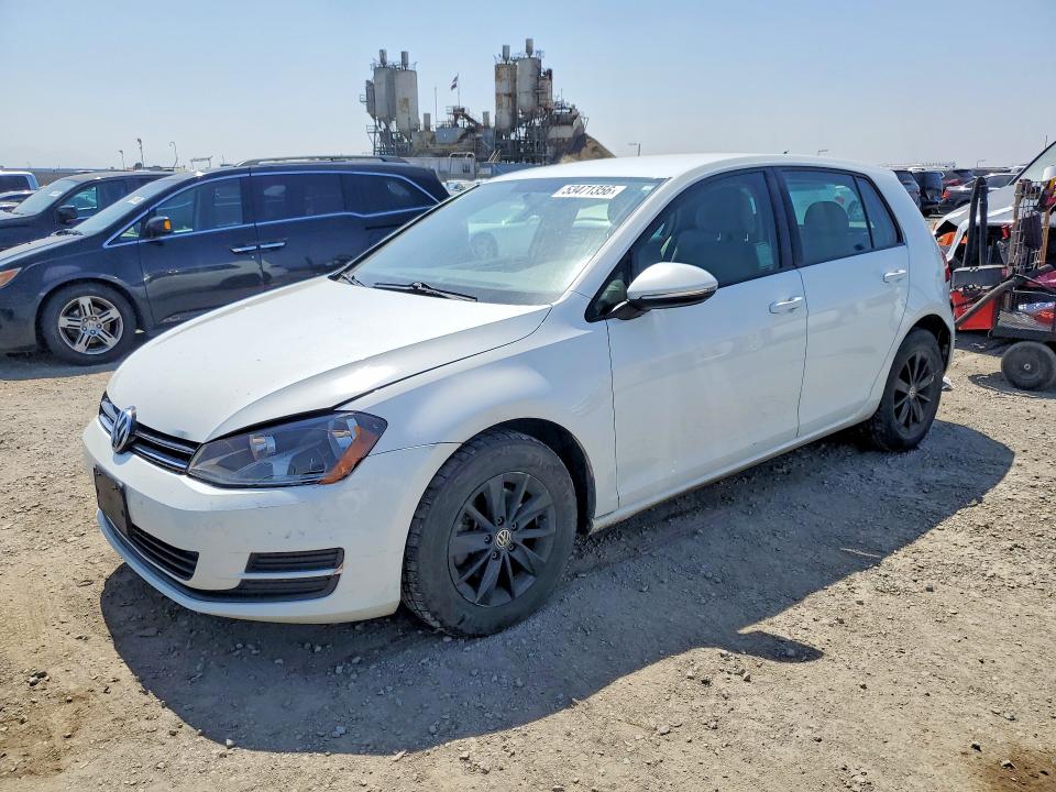 53471356 :رقم المزاد ، 3VW217AU4GM045799 vin ، 2016 Volkswagen Golf مزاد بيع