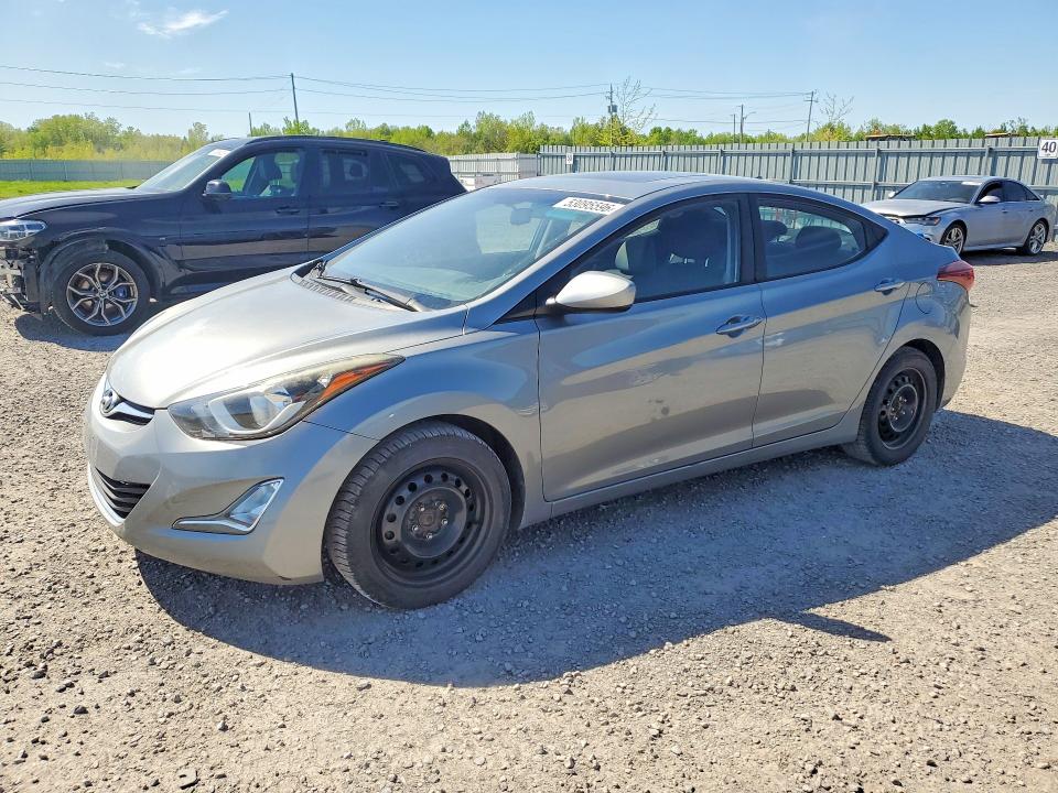 53095596 :رقم المزاد ، KMHDH4AE2FU439208 vin ، 2015 Hyundai Elantra Gl 4dr مزاد بيع