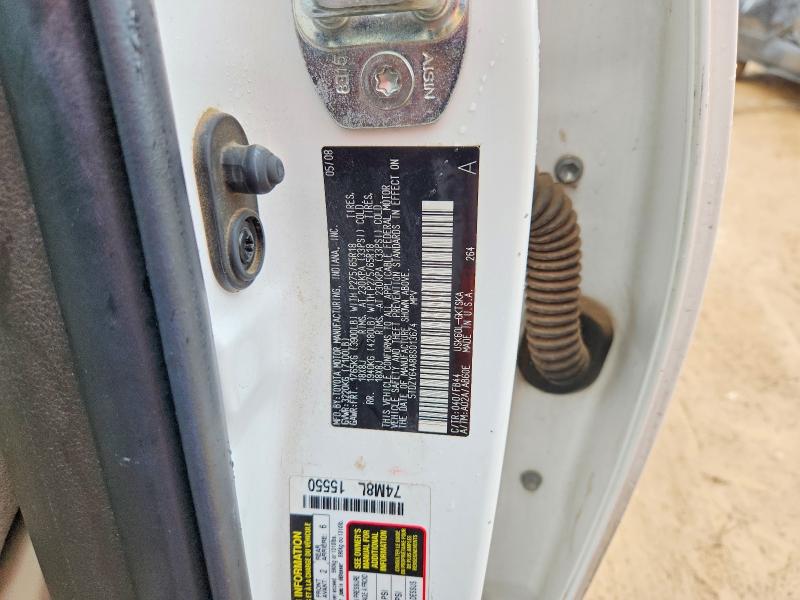 Aukcja sprzedaży 2008 Toyota Sequoia, vin: 5TDZY64A88S013674, numer aukcji: 52285836