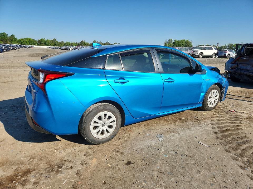 54280866 :رقم المزاد ، JTDKAMFU3M3142662 vin ، 2021 Toyota Prius مزاد بيع