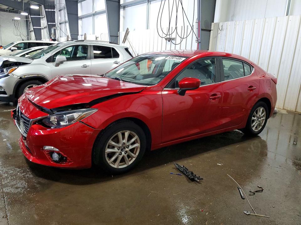 2015 Mazda 3 მანქანა იყიდება აუქციონზე, vin: 3MZBM1V78FM231899, აუქციონის ნომერი: 53901486