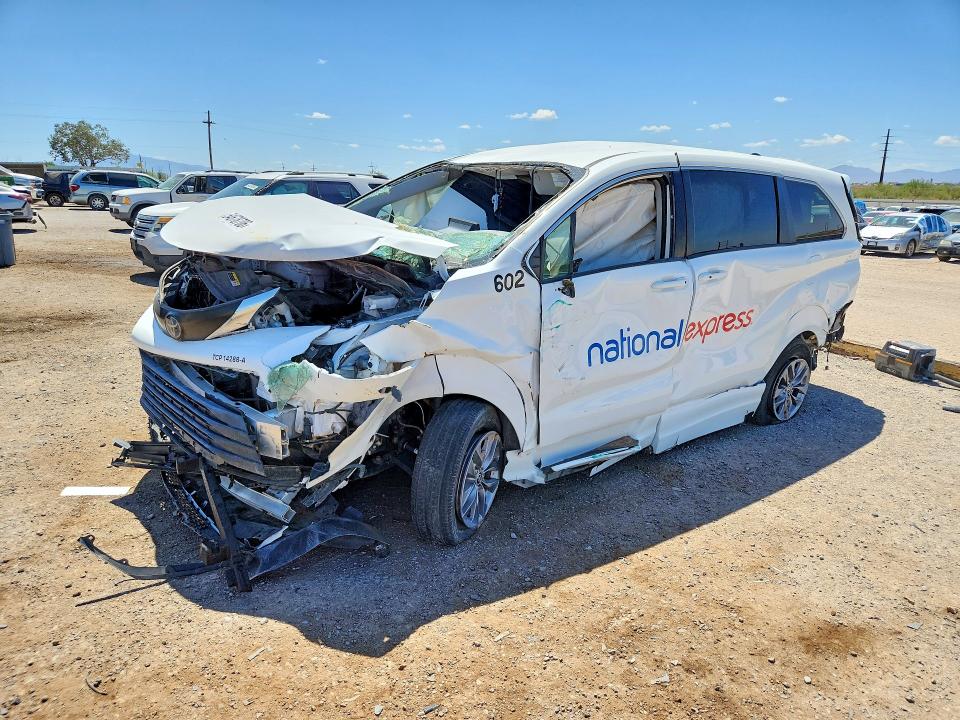 54678706 :رقم المزاد ، 5TDKSKFC6NS061311 vin ، 2022 Toyota Sienna مزاد بيع