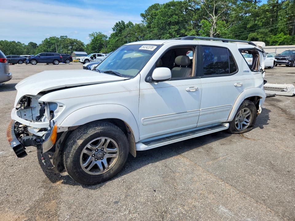 2004 Toyota Sequoia მანქანა იყიდება აუქციონზე, vin: 5TDZT38A44S225229, აუქციონის ნომერი: 54242376