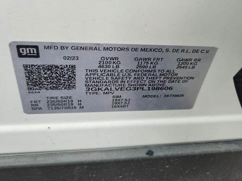 Продажа на аукционе авто 2023 Gmc Terrain, vin: 3GKALVEG3PL198606, номер лота: 51335016