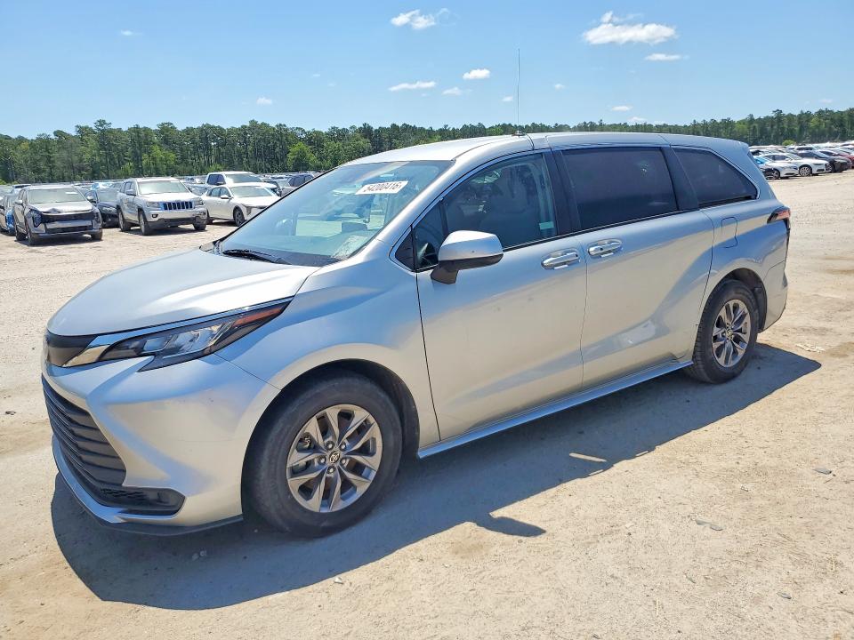 54200416 :رقم المزاد ، 5TDKRKEC3NS115998 vin ، 2022 Toyota Sienna مزاد بيع