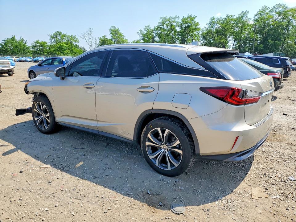 Продаж на аукціоні авто 2016 Lexus Rx 450h, vin: 2T2BGMCA4GC008520, номер лоту: 53887946