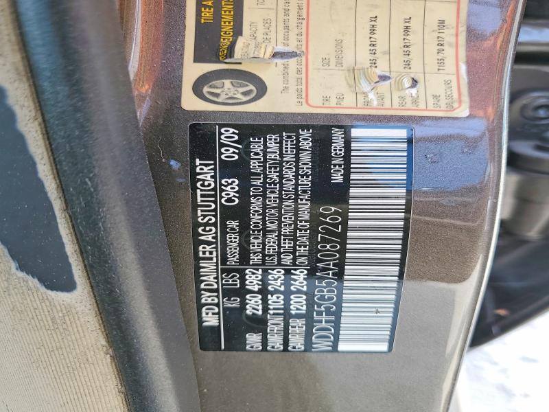 Продажа на аукционе авто 2010 Mercedes-benz E, vin: WDDHF5GB5AA087269, номер лота: 52325226