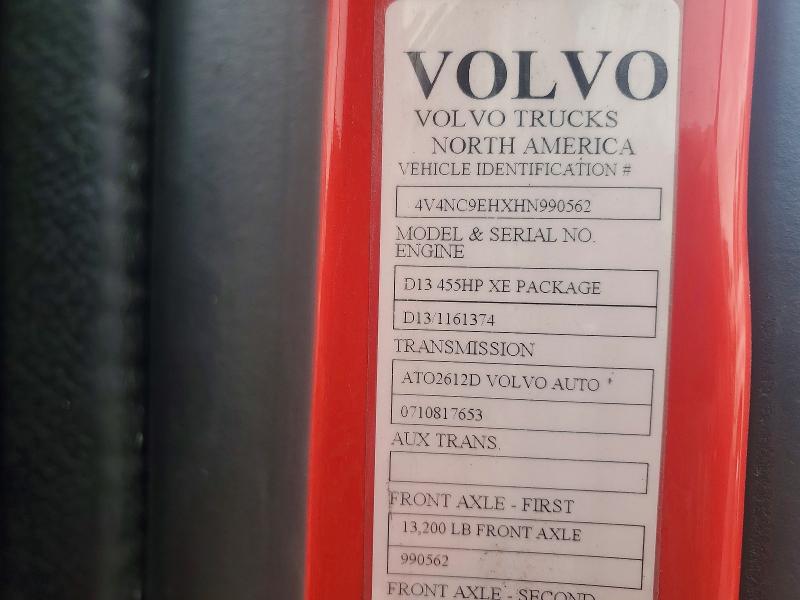 Продаж на аукціоні авто 2017 Volvo Vnl, vin: 4V4NC9EHXHN990562, номер лоту: 54403626