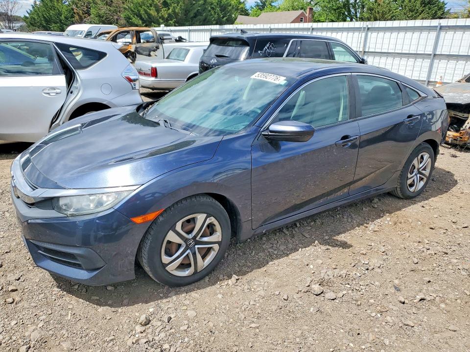 Продаж на аукціоні авто 2016 Honda Civic, vin: 19XFC2F57GE239725, номер лоту: 53592776
