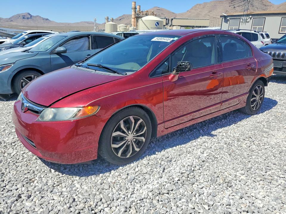 Auction sale of the 2008 Honda Civic, vin: 1HGFA16558L040523, lot number: 54885446