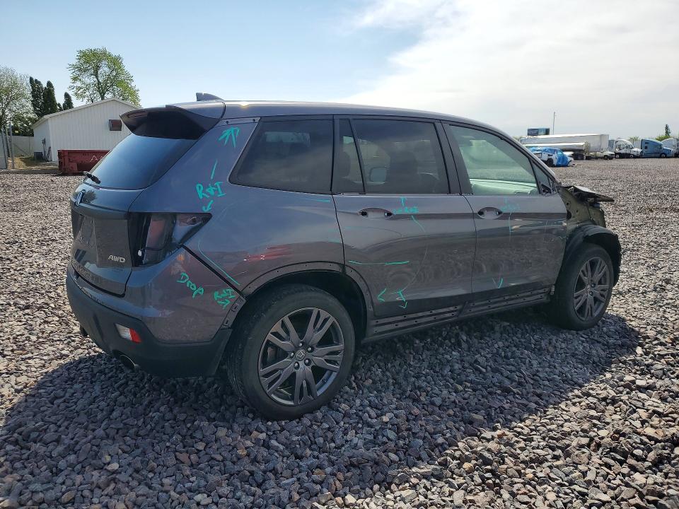 Продажа на аукционе авто 2020 Honda Passport, vin: 5FNYF8H58LB006179, номер лота: 52382136