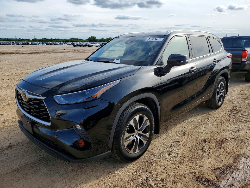 Aukcja sprzedaży 2022 Toyota Highlander, vin: 5TDGZRAH2NS539057, numer aukcji: 54583466