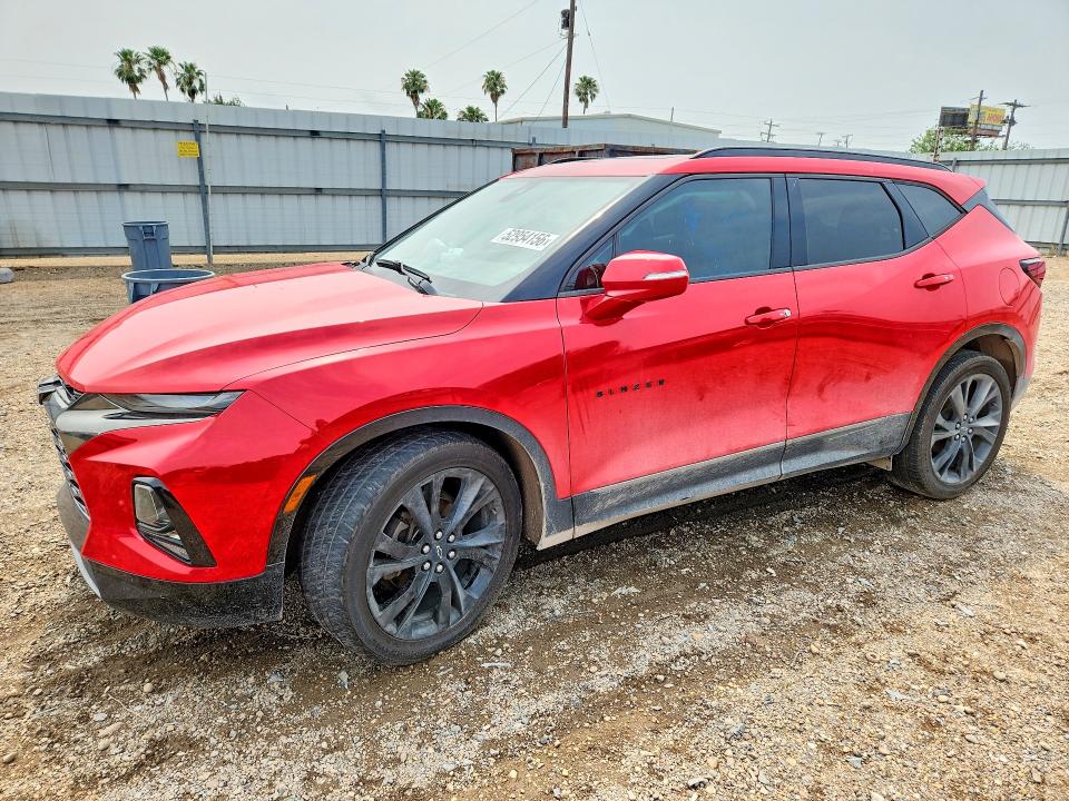 Auction sale of the 2019 Chevrolet Blazer, vin: 3GNKBERS6KS579440, lot number: 52954156