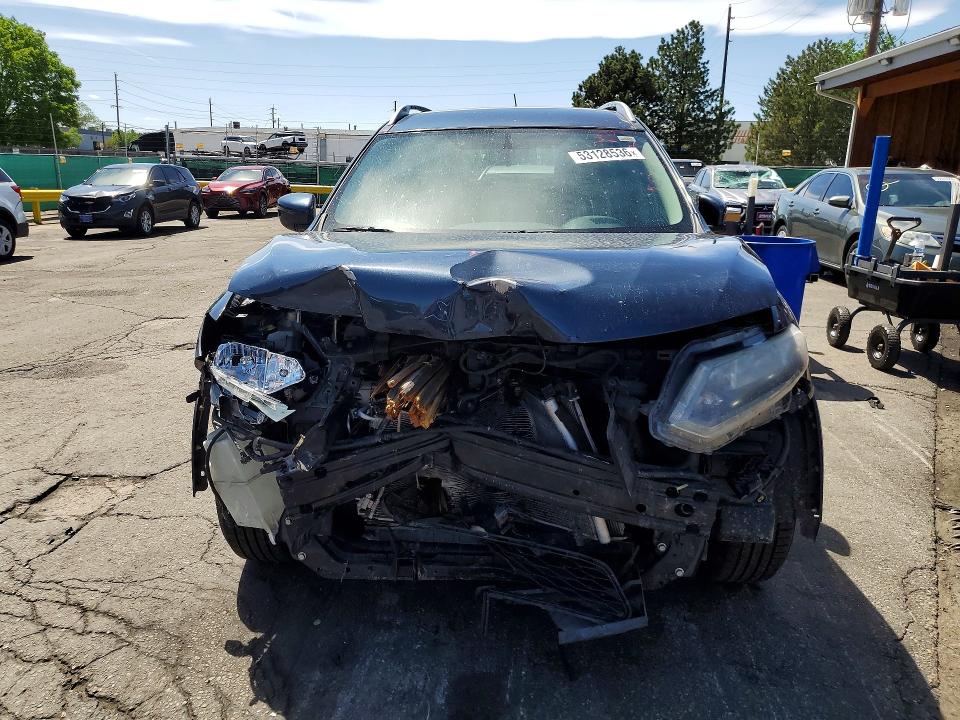 2016 Nissan Rogue მანქანა იყიდება აუქციონზე, vin: KNMAT2MV0GP614268, აუქციონის ნომერი: 53128536