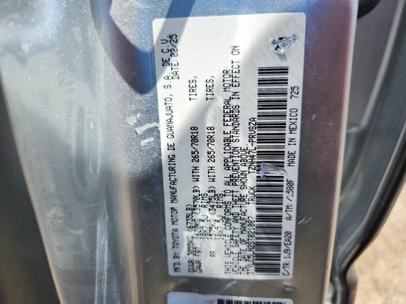 Продажа на аукционе авто 2025 Toyota Tacoma, vin: 3TYLC5LN2ST021087, номер лота: 53111656