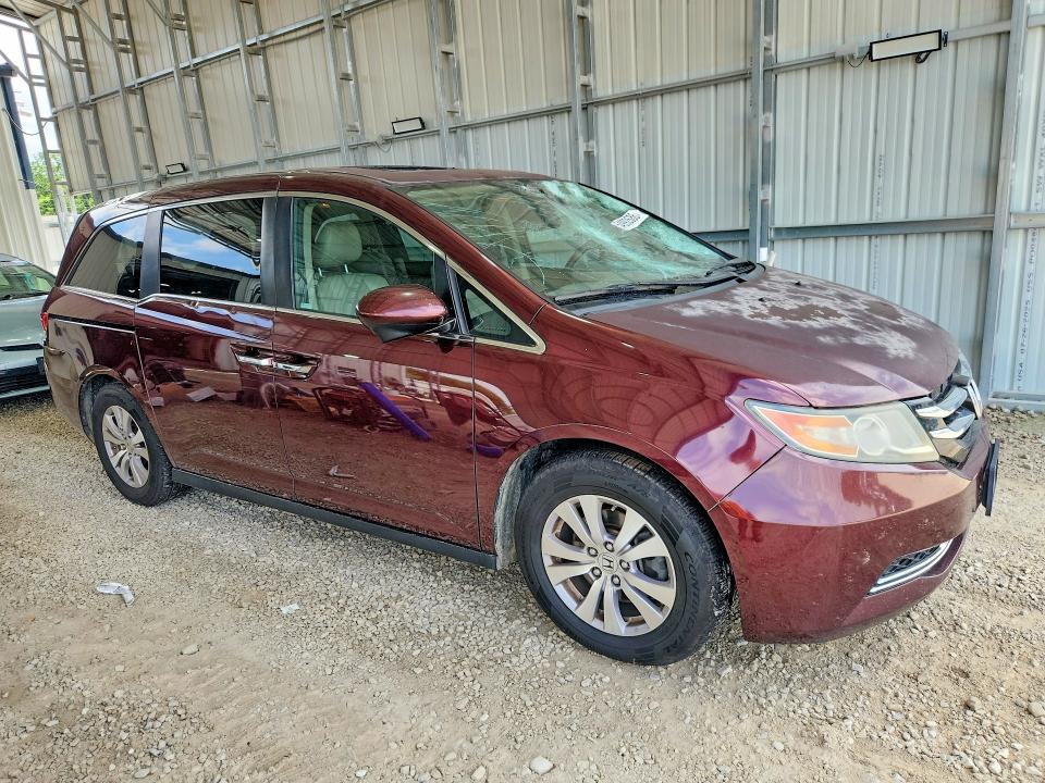 54992686 :رقم المزاد ، 5FNRL5H69FB024022 vin ، 2015 Honda Odyssey مزاد بيع