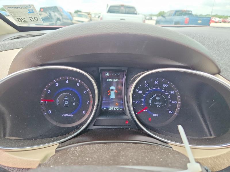 2014 Hyundai Santa Fe მანქანა იყიდება აუქციონზე, vin: KM8SR4HF9EU081283, აუქციონის ნომერი: 54912866