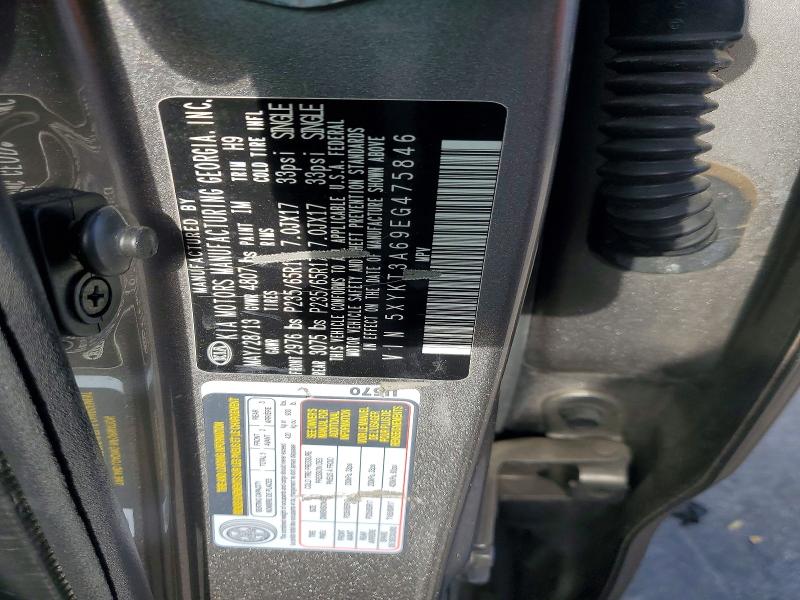 Продажа на аукционе авто 2014 Kia Sorento, vin: 5XYKT3A69EG475846, номер лота: 48675306