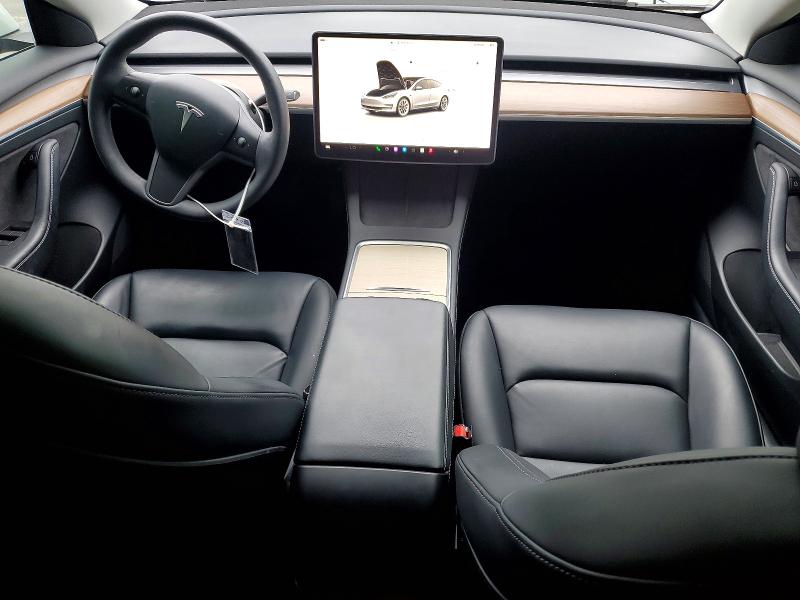 2022 Tesla Model 3 მანქანა იყიდება აუქციონზე, vin: 5YJ3E1EA1NF361977, აუქციონის ნომერი: 52386626