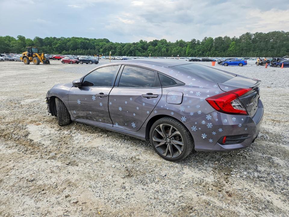 Aukcja sprzedaży 2019 Honda Civic, vin: 19XFC2F81KE009729, numer aukcji: 55540326