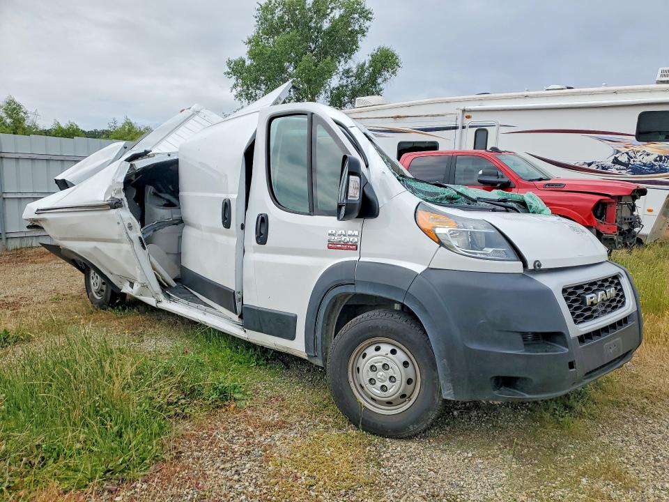 49001546 :رقم المزاد ، 3C6TRVDG5KE550321 vin ، 2019 Ram Promaster 2500 مزاد بيع
