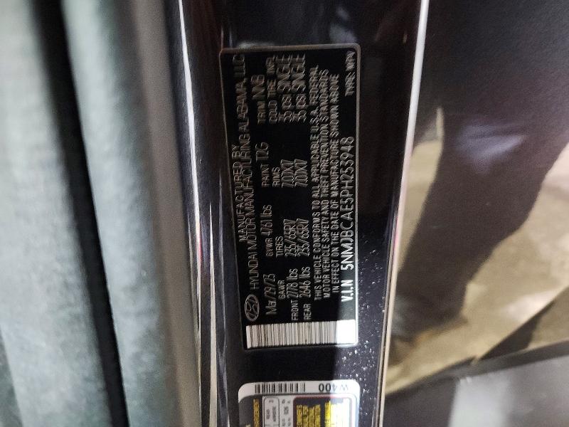 Auction sale of the 2023 Hyundai Tucson, vin: 5NMJBCAE5PH253948, lot number: 53372326
