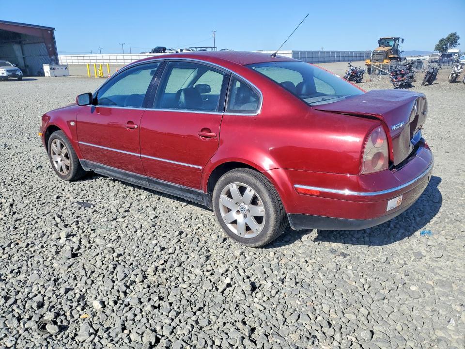 53964196 :رقم المزاد ، WVWTH63B71P269417 vin ، 2001 Volkswagen Passat مزاد بيع