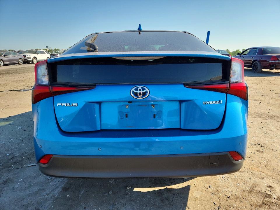 54280866 :رقم المزاد ، JTDKAMFU3M3142662 vin ، 2021 Toyota Prius مزاد بيع