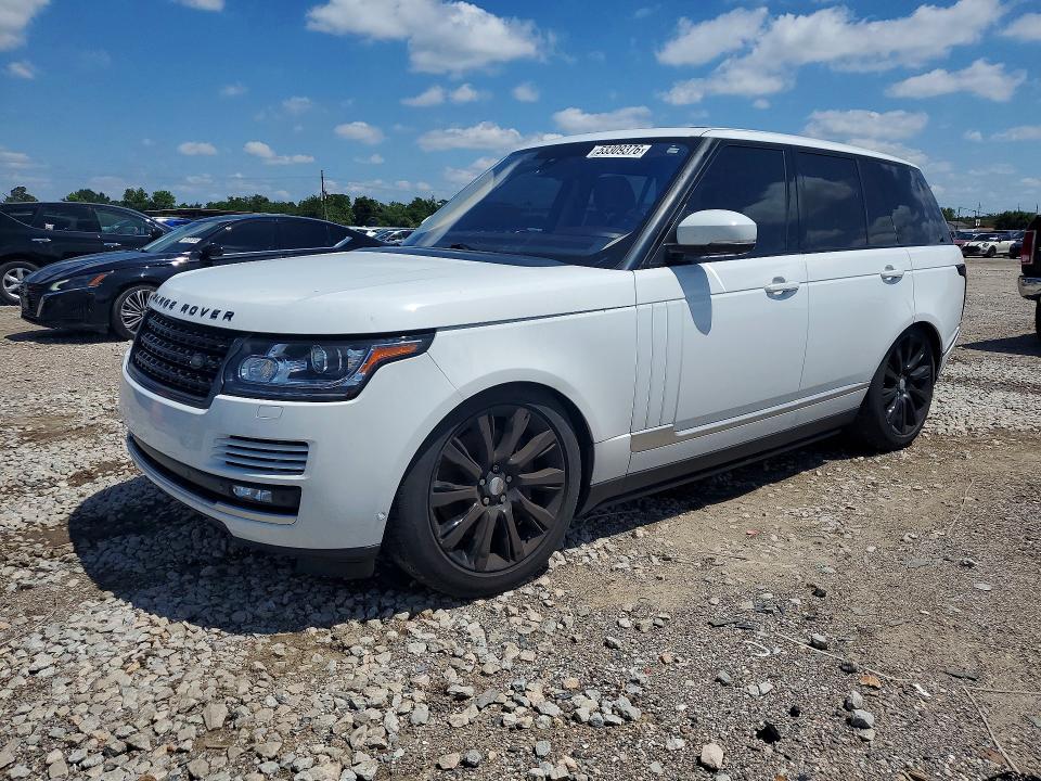 2015 Land Rover Range Rover მანქანა იყიდება აუქციონზე, vin: SALGS2TF6FA232764, აუქციონის ნომერი: 53309376